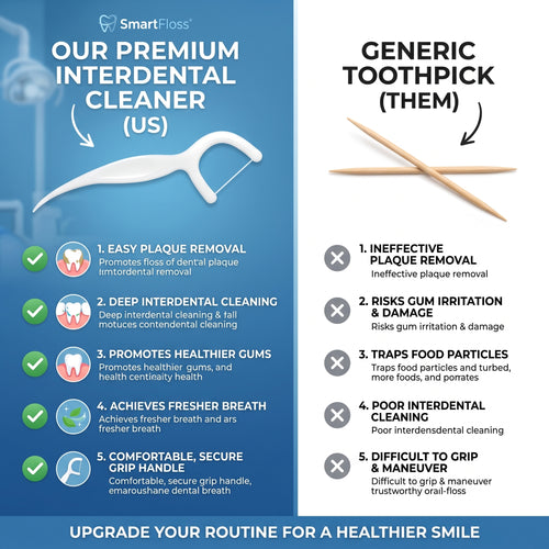 Dental Floss Pick – Easy Interdental Cleaning Tool
