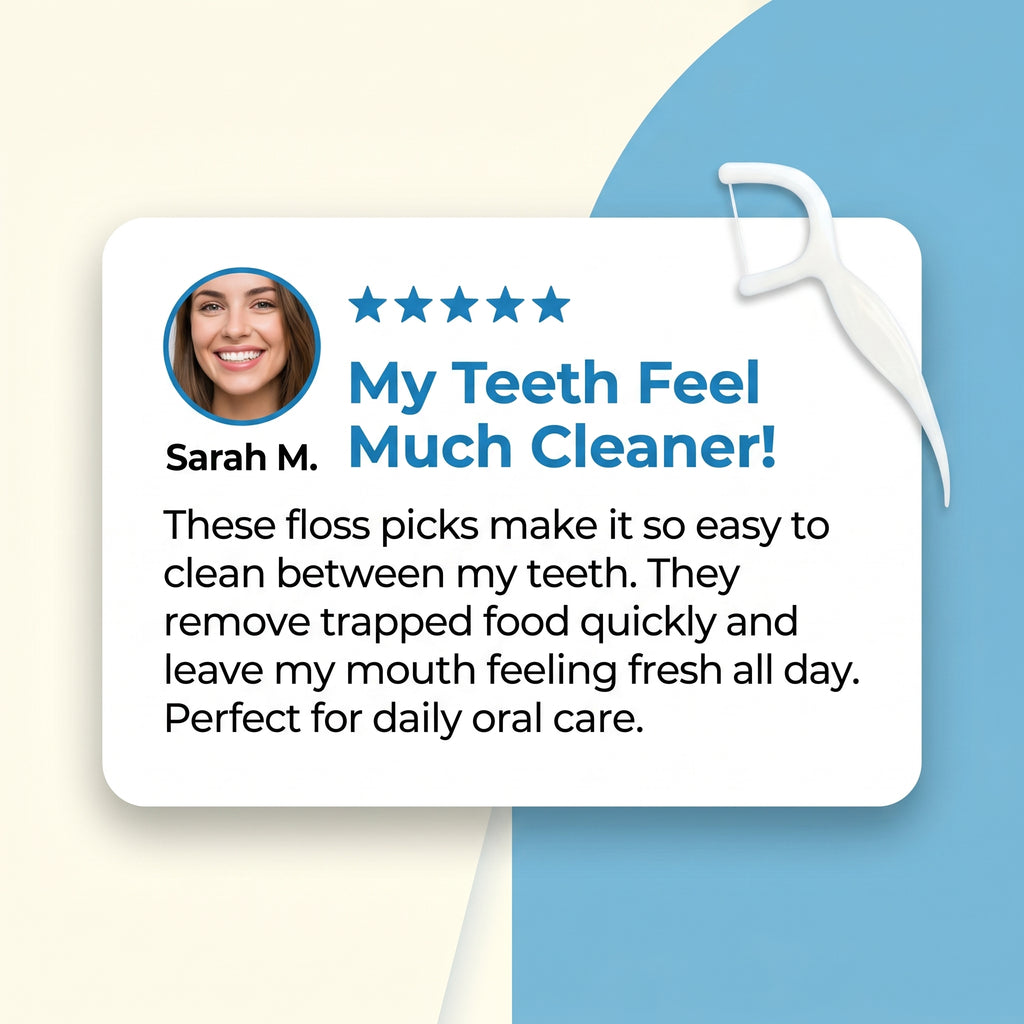 Dental Floss Pick – Easy Interdental Cleaning Tool