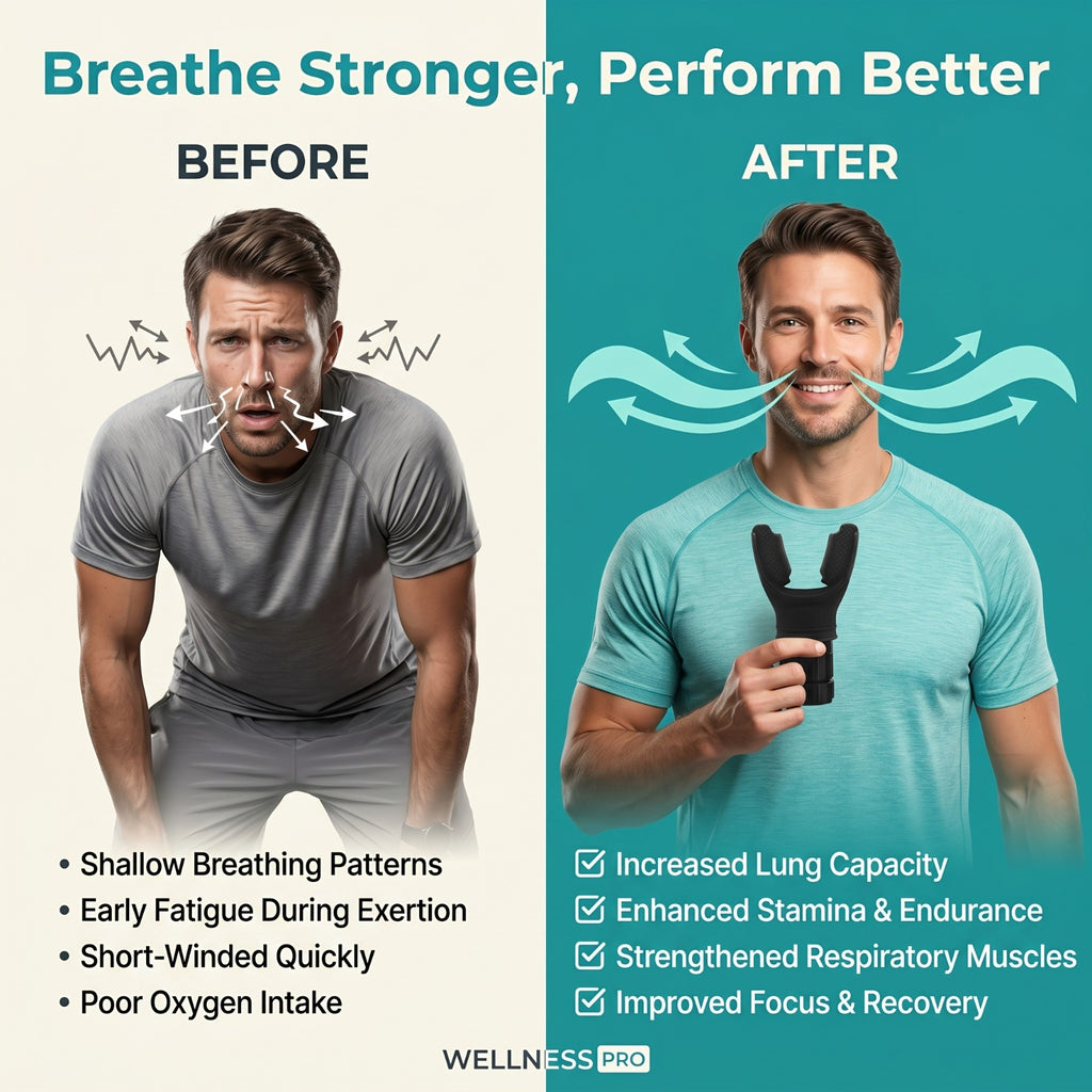 Breathing Trainer – Increase Lung Capacity & Improve Stamina