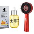 Electric Red Light Therapy Scalp Massager &amp; Serum Applicator