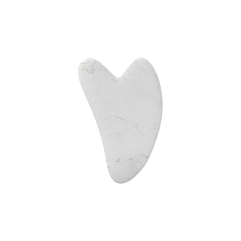 Natural Rose Quartz Jade Roller and Gua Sha Set | Dual-Ended Facial Massager & Heart-Shaped Scraping Plate | Anti-Aging Skin Tightening & Depuffing Beauty Tool Kit