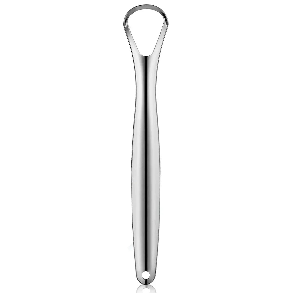 3-Piece Stainless Steel Tongue Scraper Set | Medical-Grade Oral Tongue Cleaners with Travel Case | Fresh Breath Bad Breath Treatment & Oral Hygiene Kit for Adults & Kids