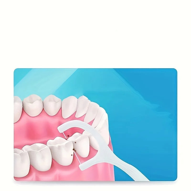 Premium Dental Floss Picks with Portable Travel Cases | High-Tensile Strength Interdental Toothpicks | Deep Cleaning Oral Care Flossers