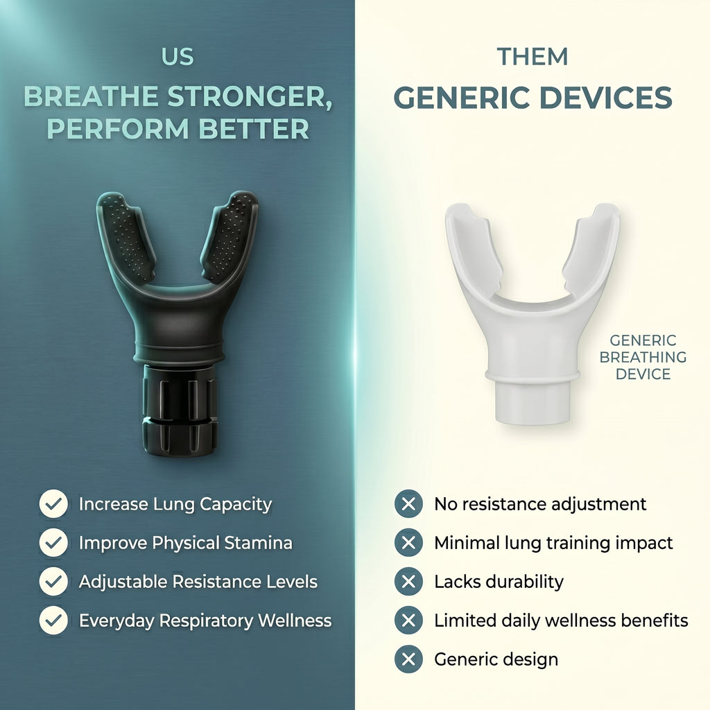 Breathing Trainer – Increase Lung Capacity & Improve Stamina