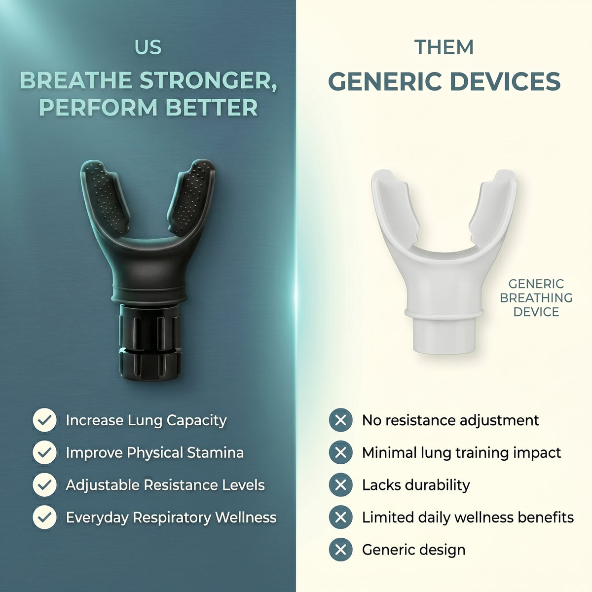 Breathing Trainer – Increase Lung Capacity & Improve Stamina